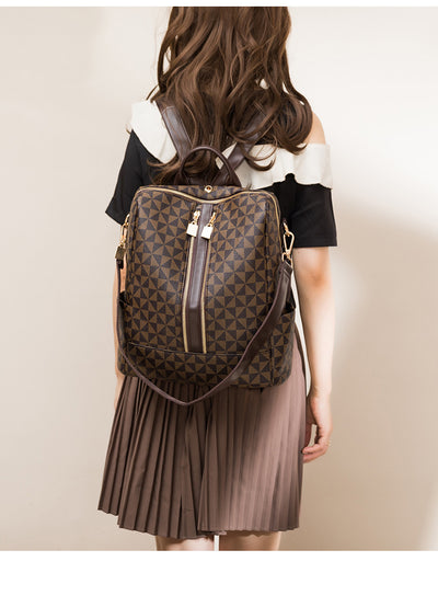Mochila Antirrobo de Cuero PU para Mujer - Diseño Casual y Seguro - Image 12