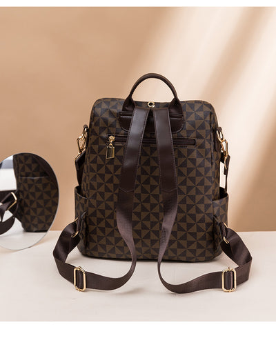 Mochila Antirrobo de Cuero PU para Mujer - Diseño Casual y Seguro - Image 13