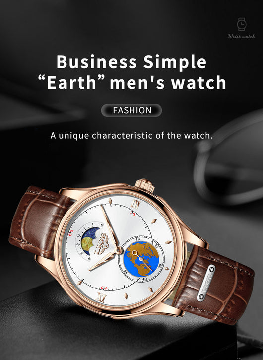 Reloj de Cuarzo Ejecutivo Resistente al Agua con Diseño Personalizado - Image 7