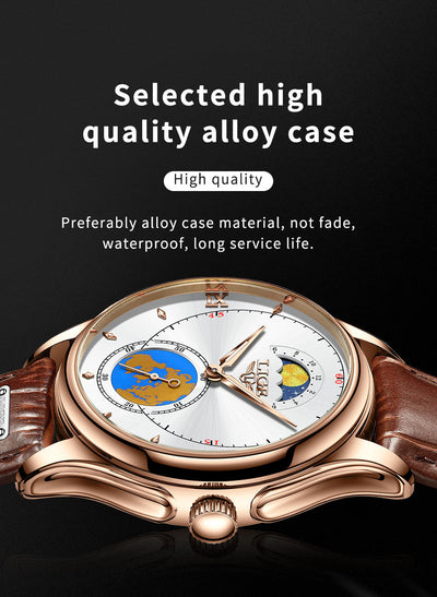 Reloj de Cuarzo Ejecutivo Resistente al Agua con Diseño Personalizado - Image 10