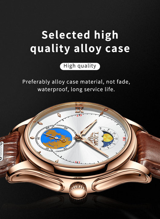 Reloj de Cuarzo Ejecutivo Resistente al Agua con Diseño Personalizado - Image 10