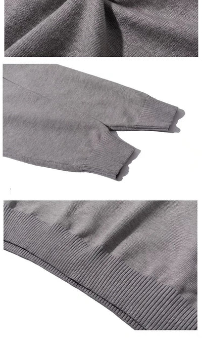 Suéter Cuello Alto Minimalista para Estudiantes - Image 29