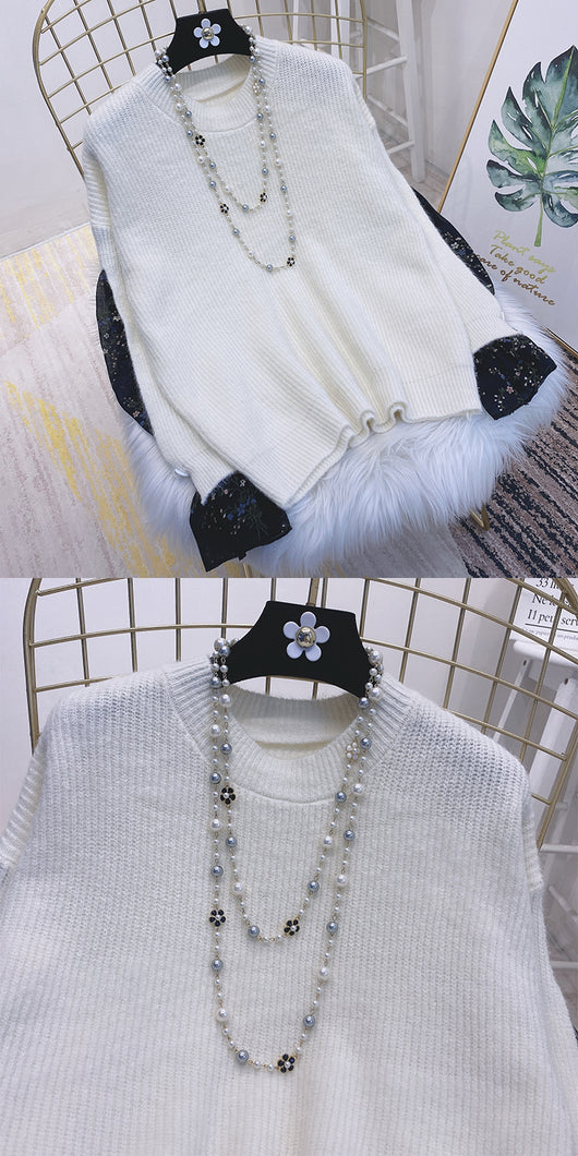Suéter Pullover Tejido con Cuello Redondo y Mangas Largas - Image 16
