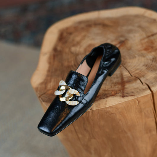 Mocasines de Tacón en Cuero Charol para Mujer - Image 13