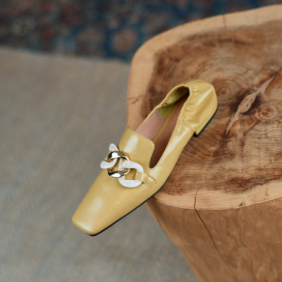 Mocasines de Tacón en Cuero Charol para Mujer - Image 14