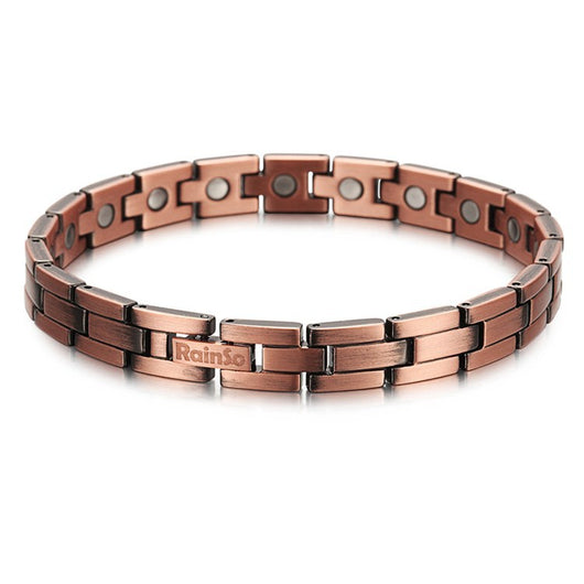 Pulsera Magnética de Cobre para Hombre - Salud y Bienestar