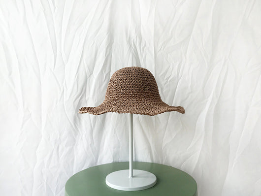 Sombrero de Paja Plegable para Mujer - Protección Solar Playa y Vacaciones - Image 15