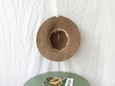 Sombrero de Paja Plegable para Mujer - Protección Solar Playa y Vacaciones - Image 20