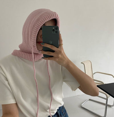 Gorro Tejido con Cordón y Bufanda - Diseño Adorable Trending - Image 11