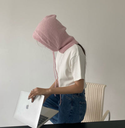 Gorro Tejido con Cordón y Bufanda - Diseño Adorable Trending - Image 15