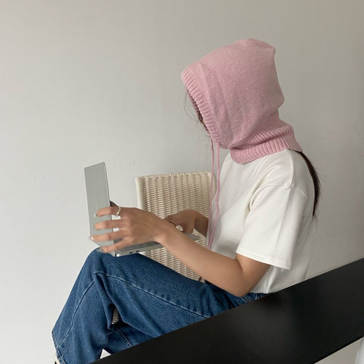 Gorro Tejido con Cordón y Bufanda - Diseño Adorable Trending - Image 17