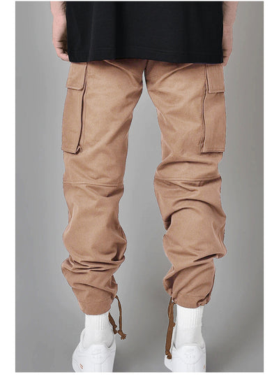 Pantalón Cargo Holgado con Cordón y Múltiples Bolsillos para Hombre - Image 17