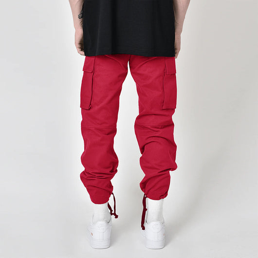 Pantalón Cargo Holgado con Cordón y Múltiples Bolsillos para Hombre - Image 19