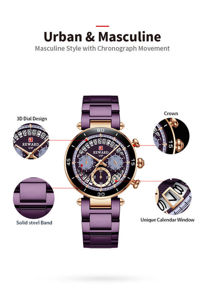 Reloj Deportivo Luminoso Impermeable para Mujer - Image 11
