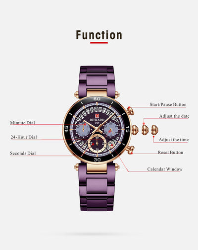 Reloj Deportivo Luminoso Impermeable para Mujer - Image 12