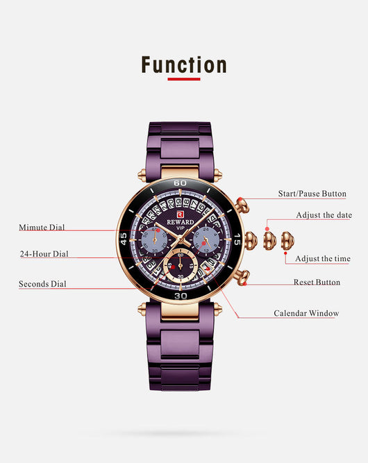 Reloj Deportivo Luminoso Impermeable para Mujer - Image 12