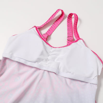 Traje de Baño Enterizo para Mujer con Falda Talla 5XL - Image 14