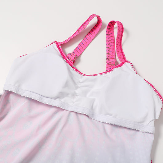 Traje de Baño Enterizo para Mujer con Falda Talla 5XL - Image 14