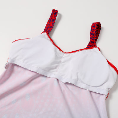 Traje de Baño Enterizo para Mujer con Falda Talla 5XL - Image 18