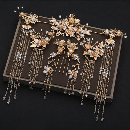 Tocado Vintage con Fleco - Accesorio de Moda Retro - Image 9