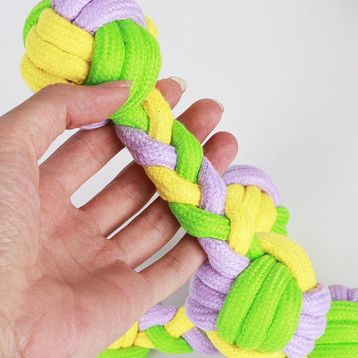 Juguete Mordedor de Cuerda Multicolor para Perros - Image 7