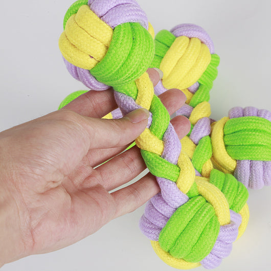 Juguete Mordedor de Cuerda Multicolor para Perros - Image 8