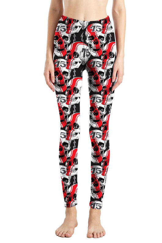 Leggings Estampado Graffiti Cartoon Abstracto Europeo y Americano para Mujer - Image 13