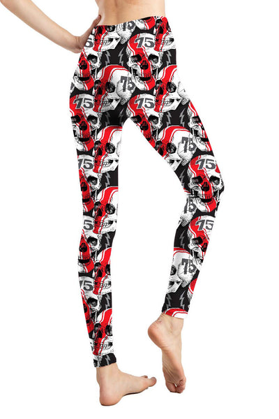 Leggings Estampado Graffiti Cartoon Abstracto Europeo y Americano para Mujer - Image 14