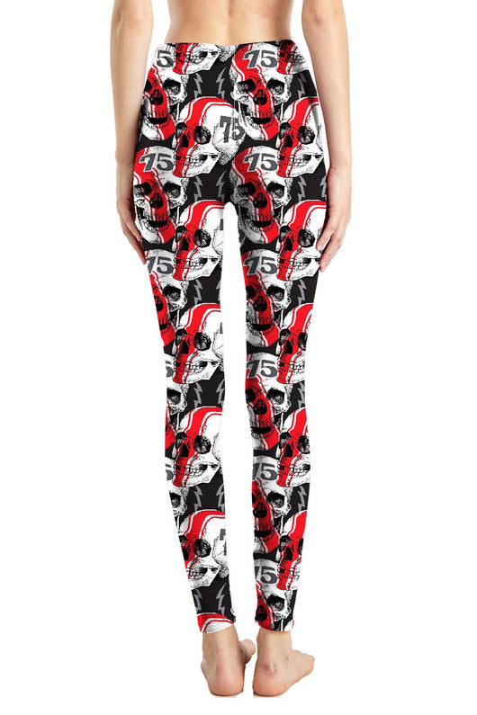 Leggings Estampado Graffiti Cartoon Abstracto Europeo y Americano para Mujer - Image 15