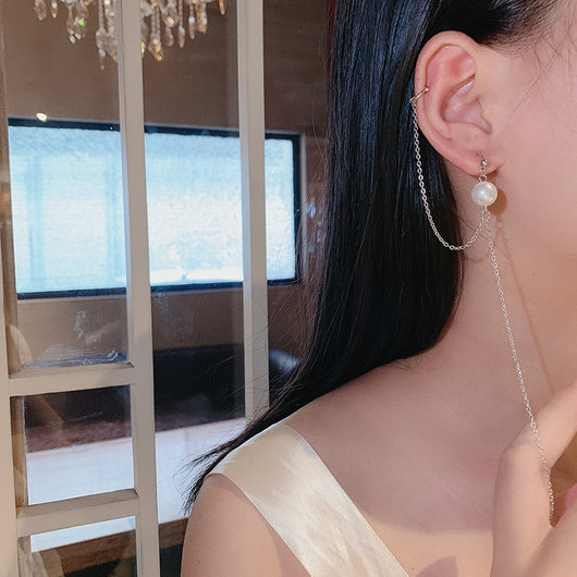 Aretes de Perla con Diseño Atmosférico - Image 11