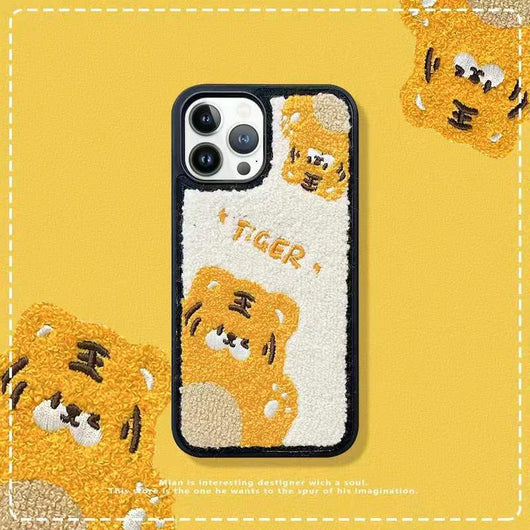 Funda Personalizada para Teléfono con Tigre Bordado a Pantalla Completa - Image 7