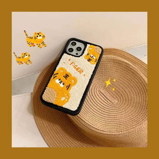 Funda Personalizada para Teléfono con Tigre Bordado a Pantalla Completa - Image 10