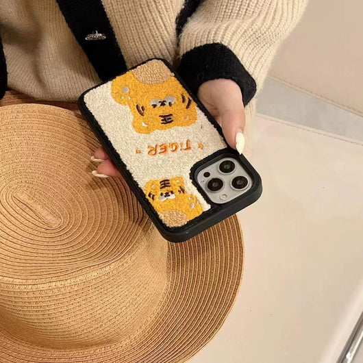 Funda Personalizada para Teléfono con Tigre Bordado a Pantalla Completa - Image 16