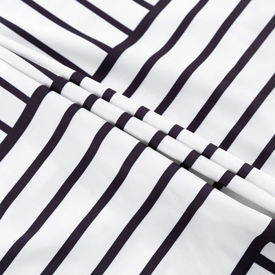 Conjunto de Dos Piezas: Blusa Satinada con Estampado Europeo y Americano para Mujer - Image 27