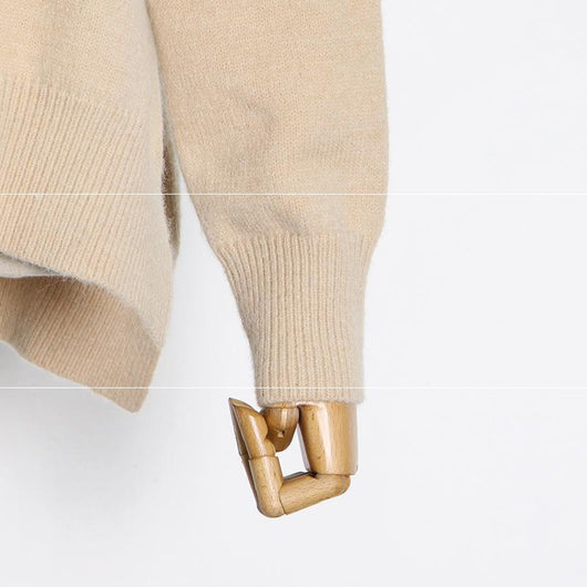 Conjunto de Pantalón Ancho y Suéter Tejido Grueso para Mujer - Image 20