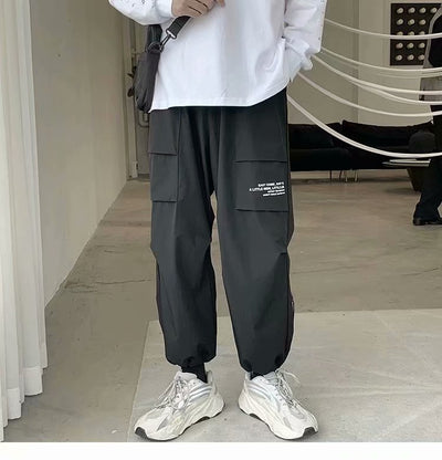 Pantalones Casuales Hip Hop Reforzados para Estudiantes - Image 13