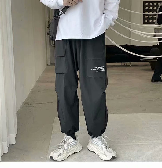 Pantalones Casuales Hip Hop Reforzados para Estudiantes - Image 13