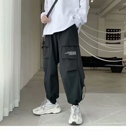 Pantalones Casuales Hip Hop Reforzados para Estudiantes - Image 15