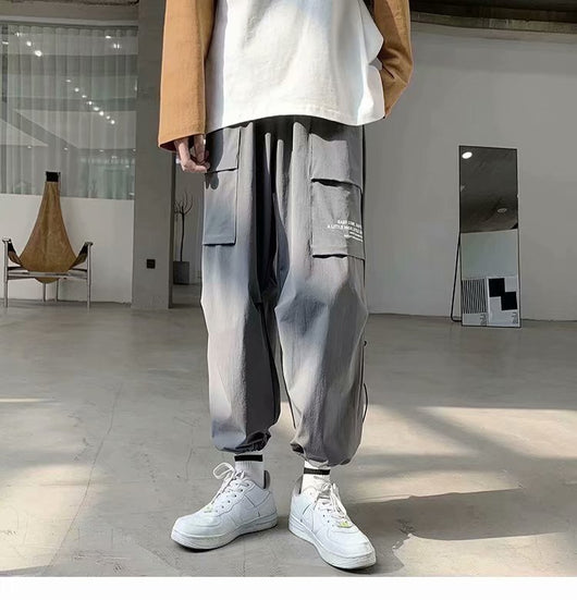 Pantalones Casuales Hip Hop Reforzados para Estudiantes - Image 16