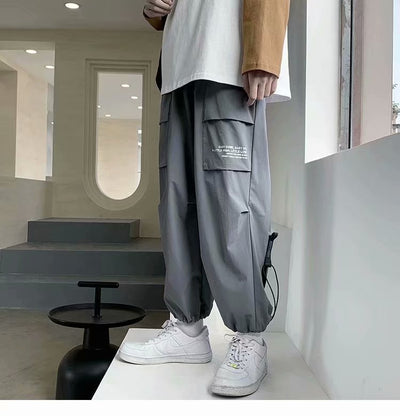 Pantalones Casuales Hip Hop Reforzados para Estudiantes - Image 18
