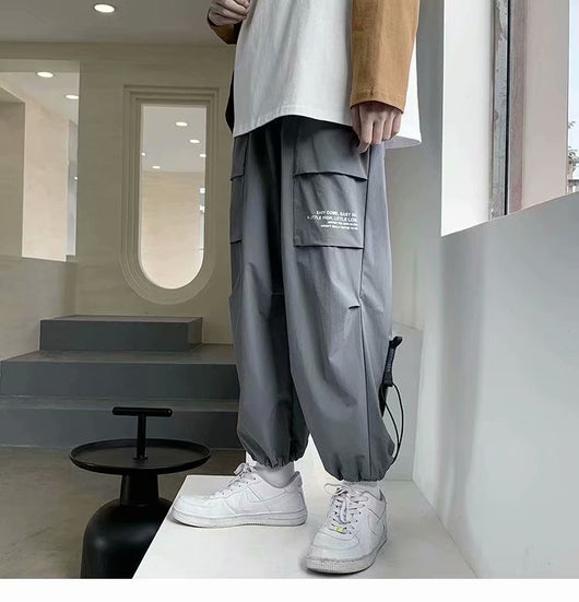 Pantalones Casuales Hip Hop Reforzados para Estudiantes - Image 18
