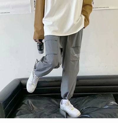 Pantalones Casuales Hip Hop Reforzados para Estudiantes - Image 19