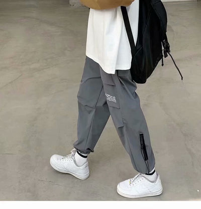 Pantalones Casuales Hip Hop Reforzados para Estudiantes - Image 20