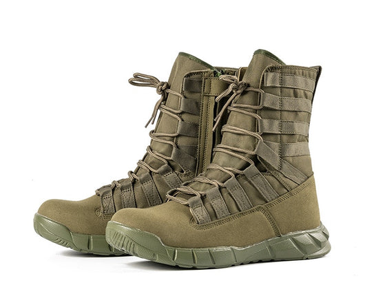 Botas Tácticas Desert Verde Caña Alta Ultraligeras - Image 18