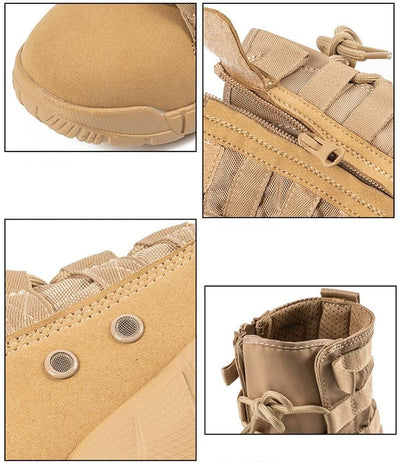 Botas Tácticas Desert Verde Caña Alta Ultraligeras - Image 22