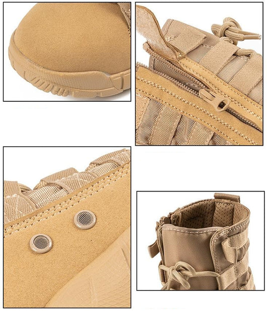 Botas Tácticas Desert Verde Caña Alta Ultraligeras - Image 22