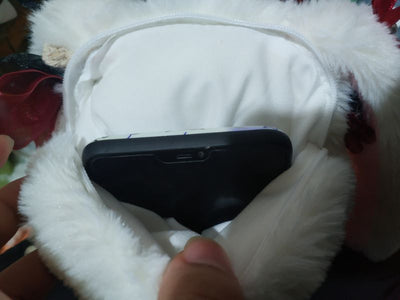 Bolsa Mensajera Peluche Conejo Lop Ears - Diseño Artesanal Adorable - Image 25