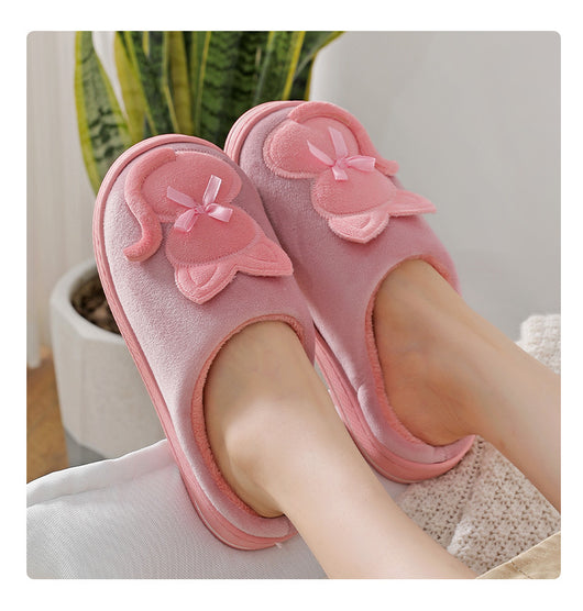 Pantuflas de Pareja Cómodas de Algodón Suave Antideslizantes - Image 15