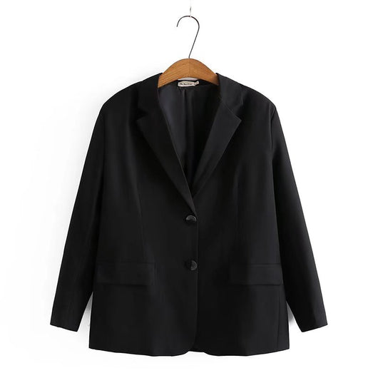 Blazer Cuadrille Retro Slim Fit Talla Grande para Mujer - Image 8