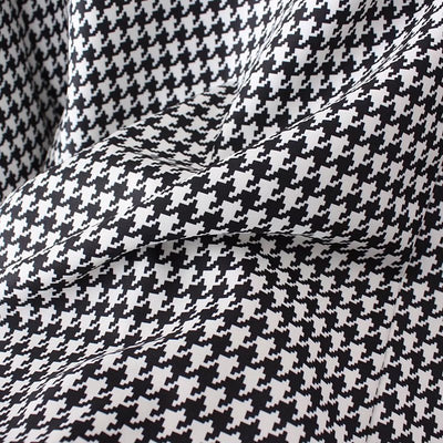 Camisa Retro Cuadros Houndstooth Talla Grande para Mujer - Image 20